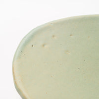 3RD CERAMICS 楕円皿 M ターコイズ 3RD CERAMICS 陶磁器作家もの