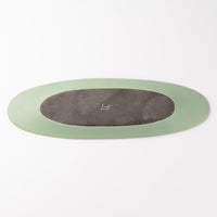 3RD CERAMICS 楕円皿 L ターコイズ 3RD CERAMICS 陶磁器作家もの