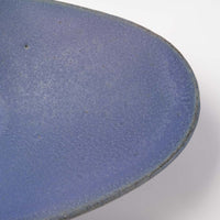 3RD CERAMICS 楕円皿 L インディゴ 3RD CERAMICS 陶磁器作家もの