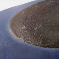 3RD CERAMICS 楕円皿 L インディゴ 3RD CERAMICS 陶磁器作家もの