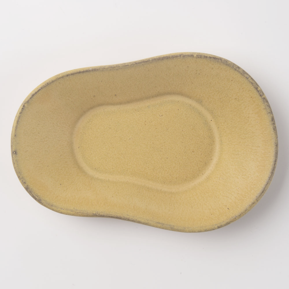 3RD CERAMICS おつまみ皿 G 黄 3RD CERAMICS 陶磁器作家もの