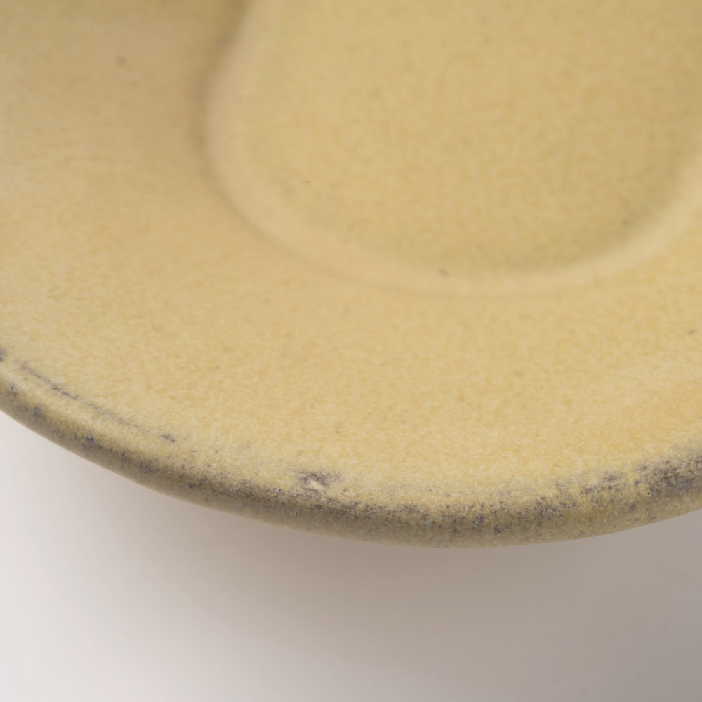 3RD CERAMICS おつまみ皿 G 黄 3RD CERAMICS 陶磁器作家もの