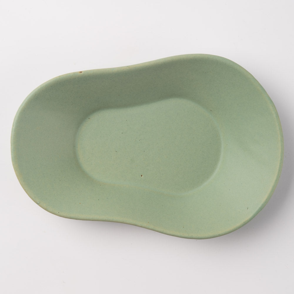 3RD CERAMICS おつまみ皿 G ターコイズ 3RD CERAMICS 陶磁器作家もの