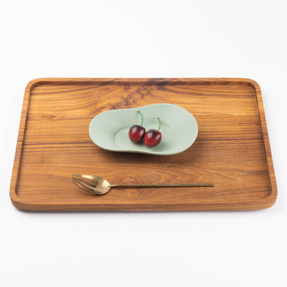 3RD CERAMICS おつまみ皿 G ターコイズ 3RD CERAMICS 陶磁器作家もの