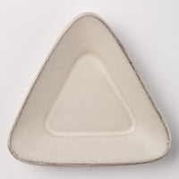3RD CERAMICS おつまみ皿 T 白 3RD CERAMICS 陶磁器作家もの