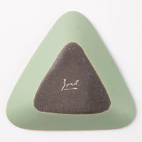 3RD CERAMICS おつまみ皿 T ターコイズ 3RD CERAMICS 陶磁器作家もの