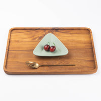 3RD CERAMICS おつまみ皿 T ターコイズ 3RD CERAMICS 陶磁器作家もの