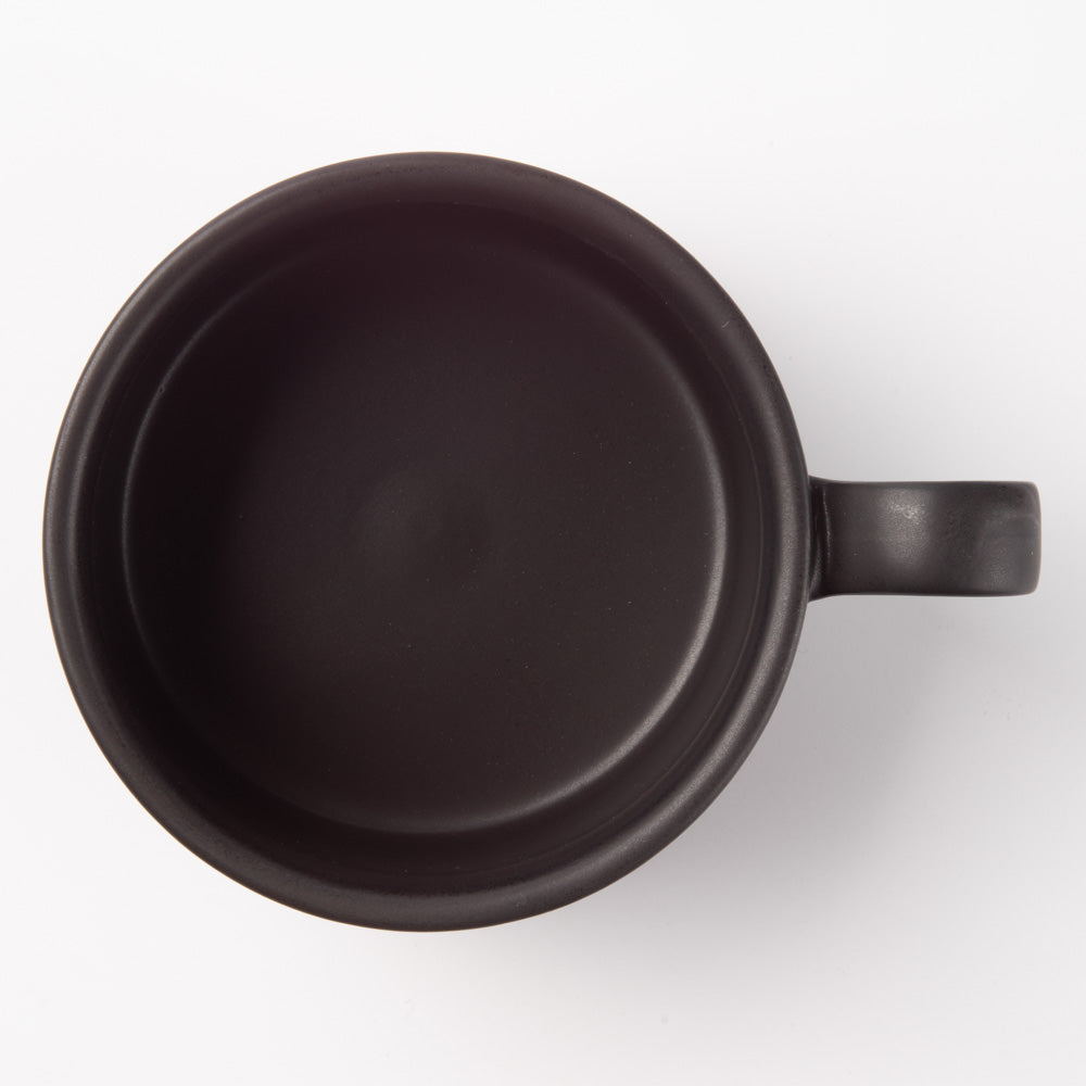 3RD CERAMICS MP スープカップ(黒) 3RD CERAMICS 陶磁器作家もの