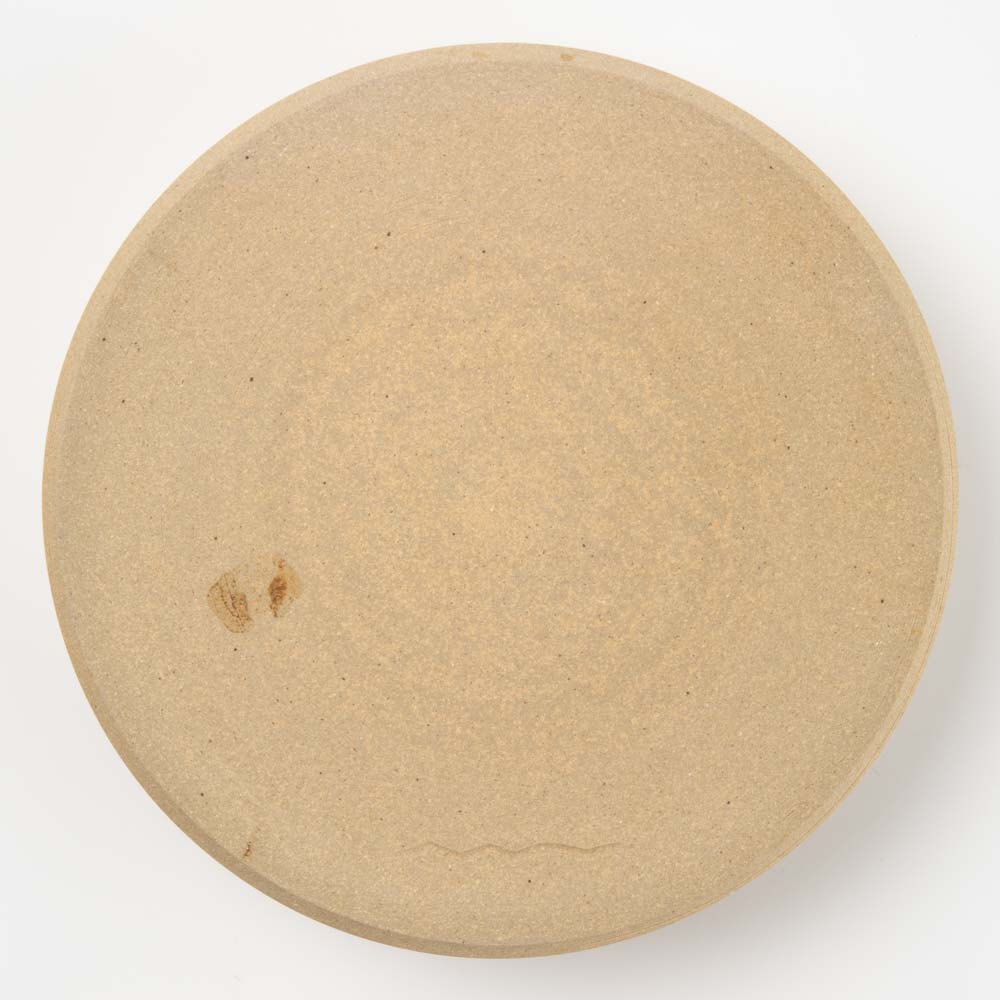 作家 エヴァンズ高田寛子 FLAT BOWL SAND(ベージュ) 作家 エヴァンズ高田寛子 陶磁器作家もの