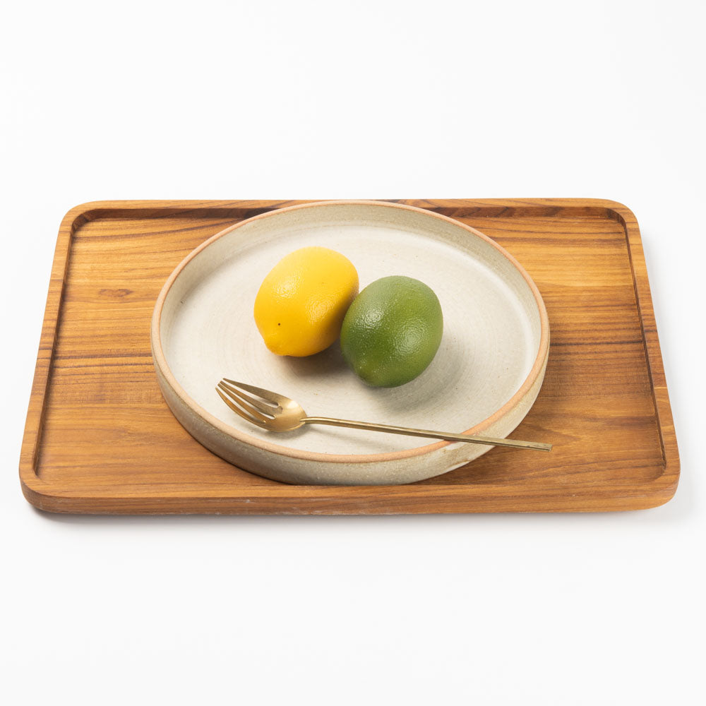 Deep Gorge FLAT M SAND(ベージュ) Deep Gorge 陶磁器作家もの