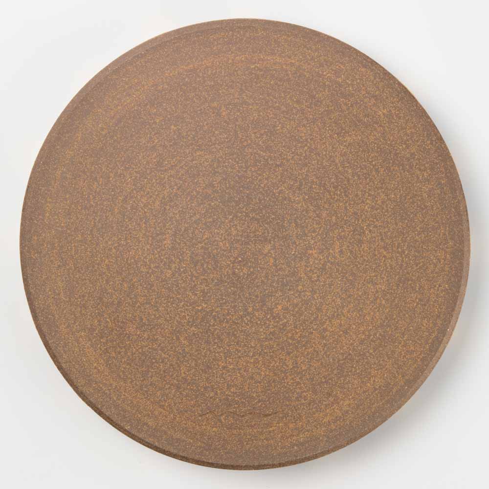 作家 エヴァンズ高田寛子 FLAT M acorn & tan(焦茶 x 黄) 作家 エヴァンズ高田寛子 陶磁器作家もの