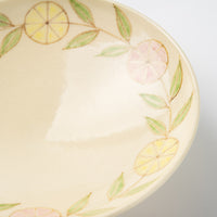 アトリエたき 花輪 鉢(ピンク×黄) アトリエたき 陶磁器作家もの