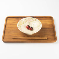 アトリエたき 花輪 鉢(ピンク×黄) アトリエたき 陶磁器作家もの