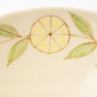 アトリエたき 花輪 鉢(ピンク×黄) アトリエたき 陶磁器作家もの