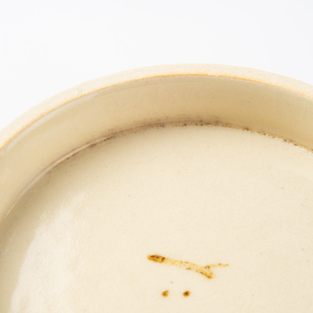 アトリエたき 花輪 鉢(ピンク×黄) アトリエたき 陶磁器作家もの