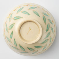 アトリエたき 実と葉 飯碗(黄) アトリエたき 陶磁器作家もの