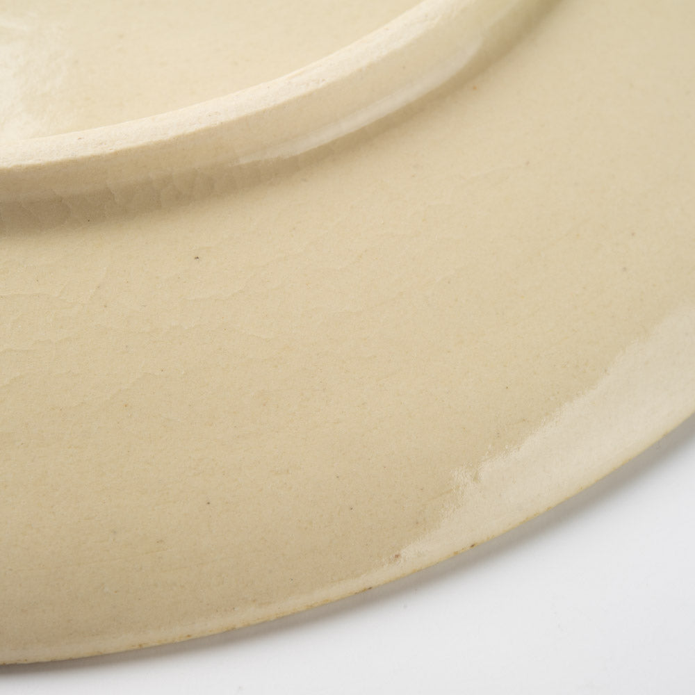 アトリエたき 黄色の花 小皿 アトリエたき 陶磁器作家もの