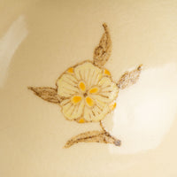 アトリエたき 黄色の花 飯碗 アトリエたき 陶磁器作家もの