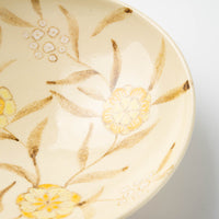 アトリエたき 黄色の花 鉢 アトリエたき 陶磁器作家もの