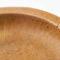 yoshida pottery 高杯皿(S) さびいろこはく yoshida pottery 陶磁器作家もの