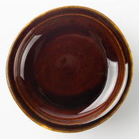 yoshida pottery 高杯皿(S) 飴 yoshida pottery 陶磁器作家もの