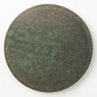 yoshida pottery HORIZON PLATE さびいろうぐいす yoshida pottery 陶磁器作家もの