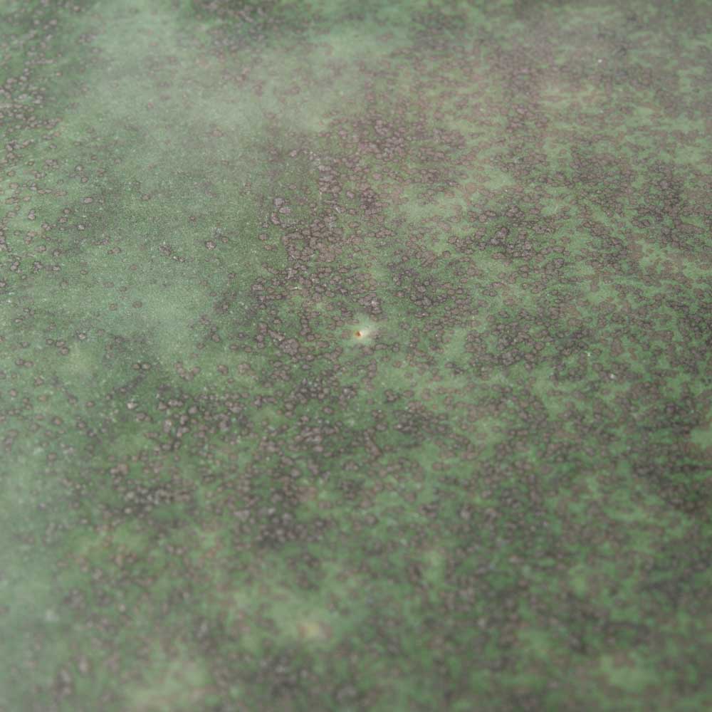 yoshida pottery HORIZON PLATE さびいろうぐいす yoshida pottery 陶磁器作家もの