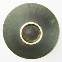 yoshida pottery 中鉢 さびいろうぐいす yoshida pottery 陶磁器作家もの