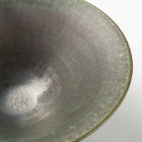 yoshida pottery 中鉢 さびいろうぐいす yoshida pottery 陶磁器作家もの