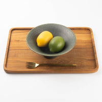 yoshida pottery 中鉢 さびいろうぐいす yoshida pottery 陶磁器作家もの