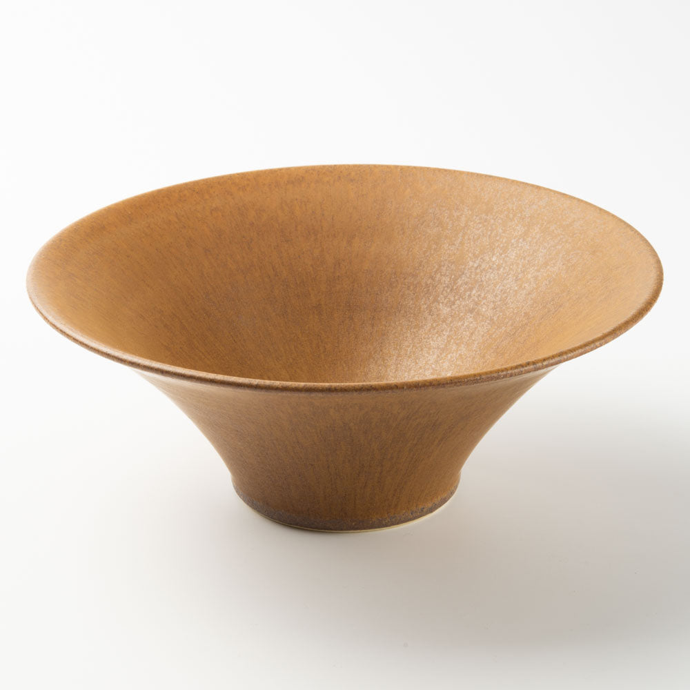 yoshida pottery 中鉢 さびいろこはく yoshida pottery 陶磁器作家もの