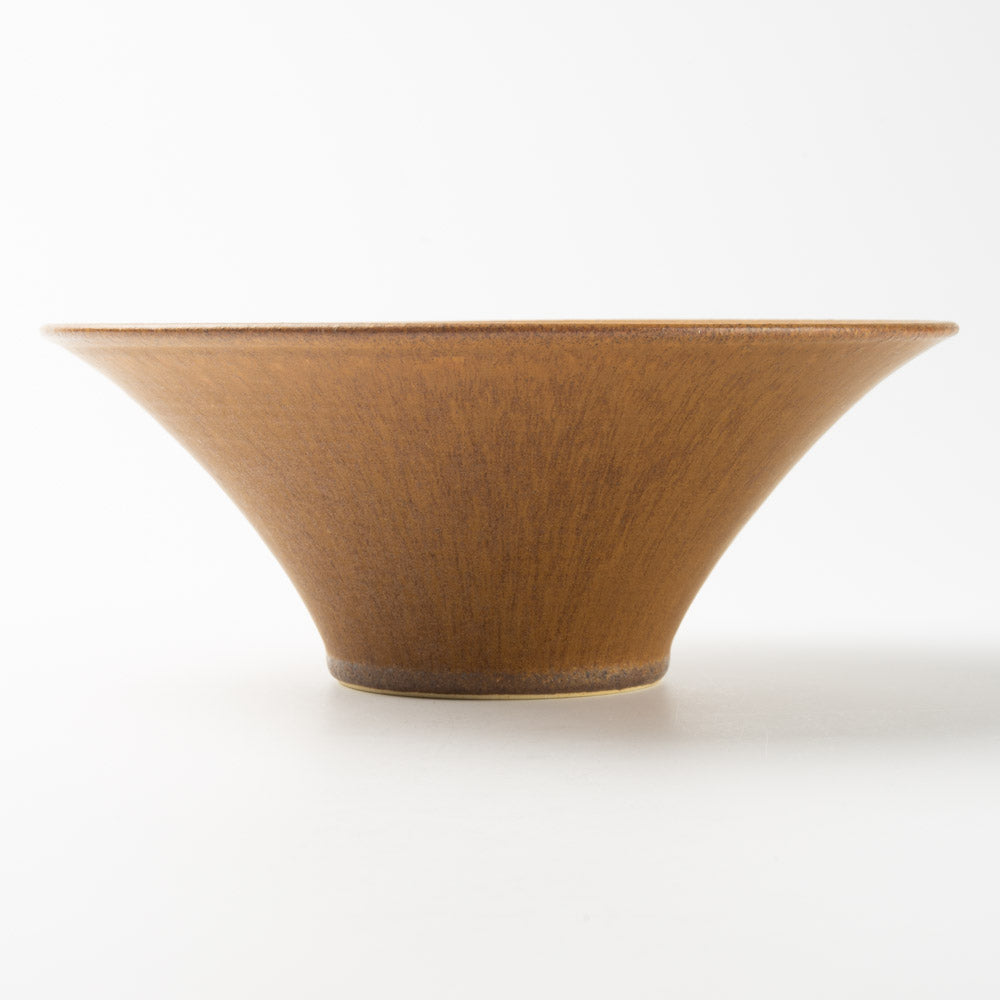 yoshida pottery 中鉢 さびいろこはく yoshida pottery 陶磁器作家もの