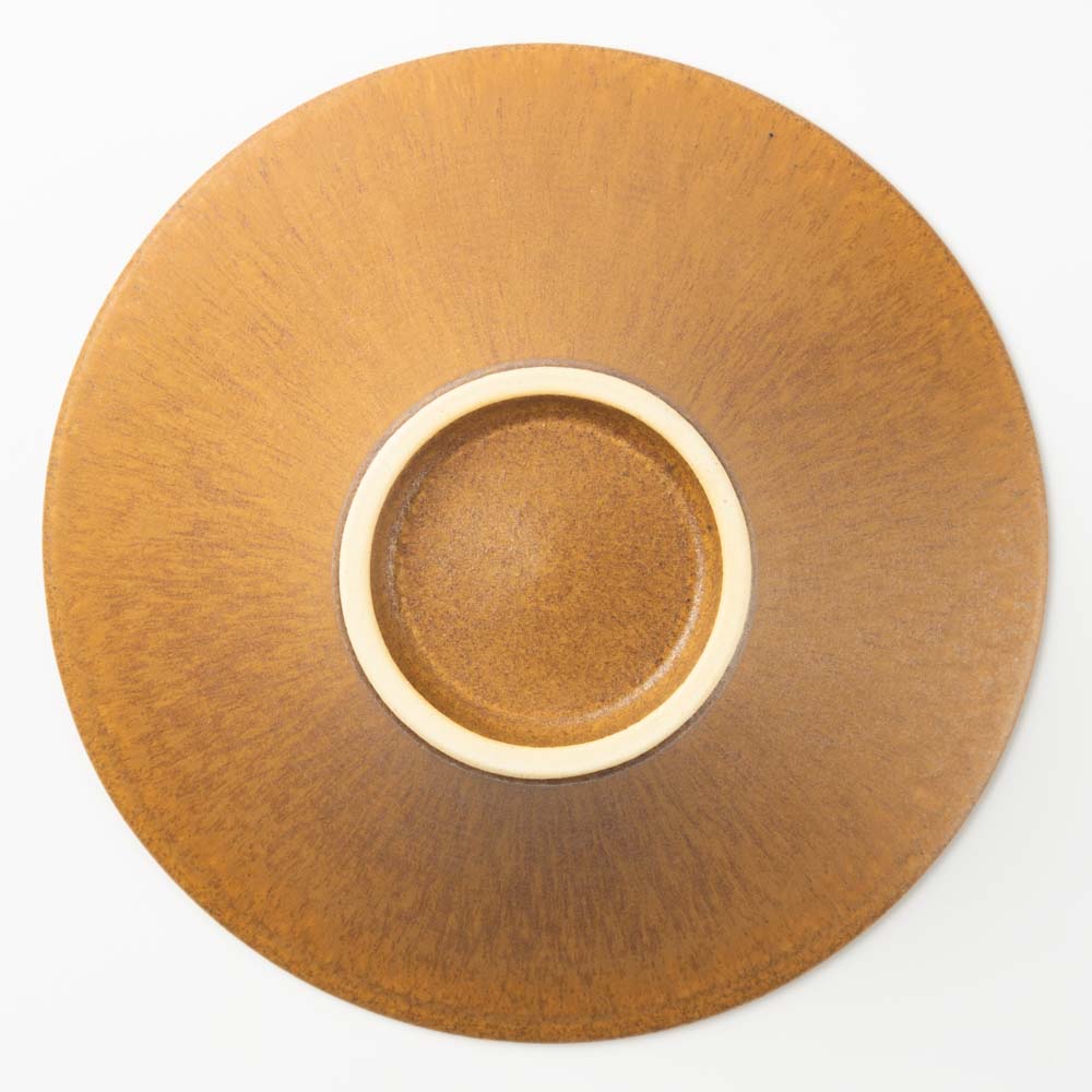 yoshida pottery 中鉢 さびいろこはく yoshida pottery 陶磁器作家もの