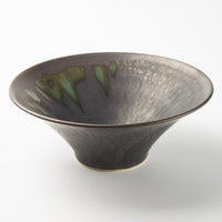 yoshida pottery 中鉢 さびいろすす yoshida pottery 陶磁器作家もの
