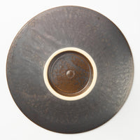 yoshida pottery 中鉢 さびいろすす yoshida pottery 陶磁器作家もの