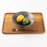 yoshida pottery 中鉢 さびいろすす yoshida pottery 陶磁器作家もの