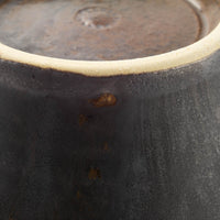 yoshida pottery 中鉢 さびいろすす yoshida pottery 陶磁器作家もの