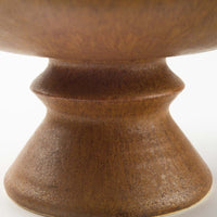 yoshida pottery 球脚浅鉢 さびいろこはく yoshida pottery 陶磁器作家もの