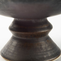 yoshida pottery 球脚浅鉢 さびいろすす yoshida pottery 陶磁器作家もの