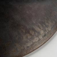 yoshida pottery 球脚浅鉢 さびいろすす yoshida pottery 陶磁器作家もの