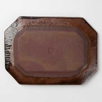 波佐見焼 紀窯 長八角皿(中) ボワーズヘッド グリーン 波佐見焼 紀窯 波佐見焼