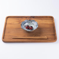 砥部焼 陶房遊 輪花リム鉢(小) 錆青 砥部焼 陶房遊 砥部焼