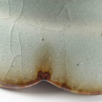 砥部焼 陶房遊 輪花リム鉢(小) 錆青 砥部焼 陶房遊 砥部焼