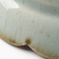 砥部焼 陶房遊 輪花リム鉢(中) 錆青 砥部焼 陶房遊 砥部焼