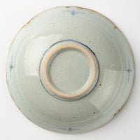 砥部焼 陶房遊 輪花リム鉢(大) 錆青 砥部焼 陶房遊 砥部焼