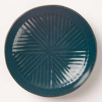 作家 沖本東 石臼小皿 とくさ釉 作家 沖本東 陶磁器作家もの