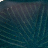 作家 沖本東 石臼小皿 とくさ釉 作家 沖本東 陶磁器作家もの