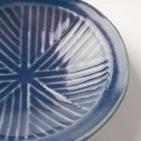 作家 沖本東 石臼小皿 瑠璃釉 作家 沖本東 陶磁器作家もの