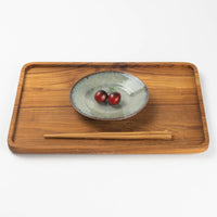 作家 工藤真人 淡青釉リム皿 S 作家 工藤真人 陶磁器作家もの