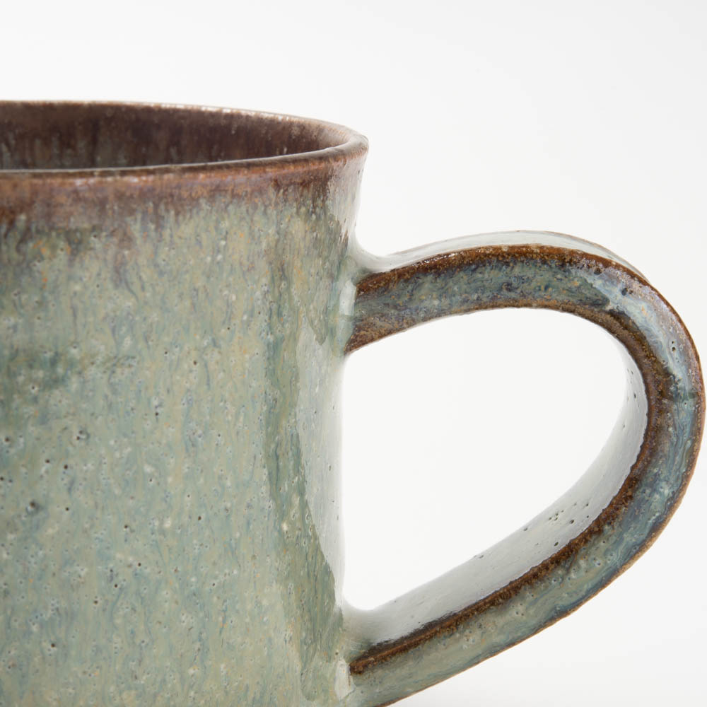 作家 工藤真人 淡青釉マグ 作家 工藤真人 陶磁器作家もの